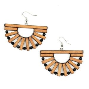 Wooden earrings